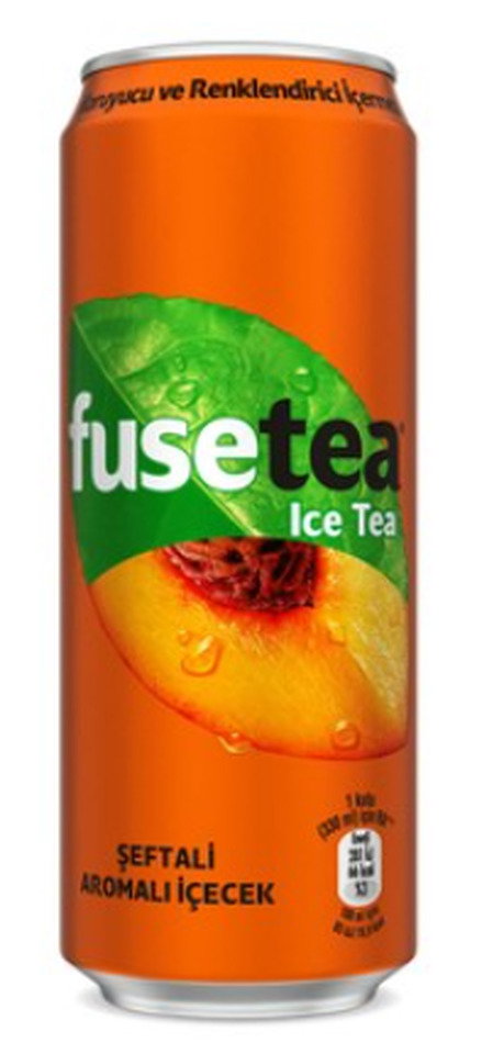 FUSE TEA SOĞUK ÇAY 330 ML-ŞEFTALİ (CAN)